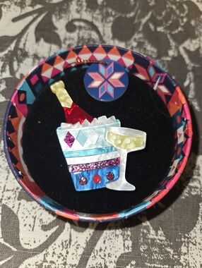 Erstwilder Christmas Bubbles Brooch